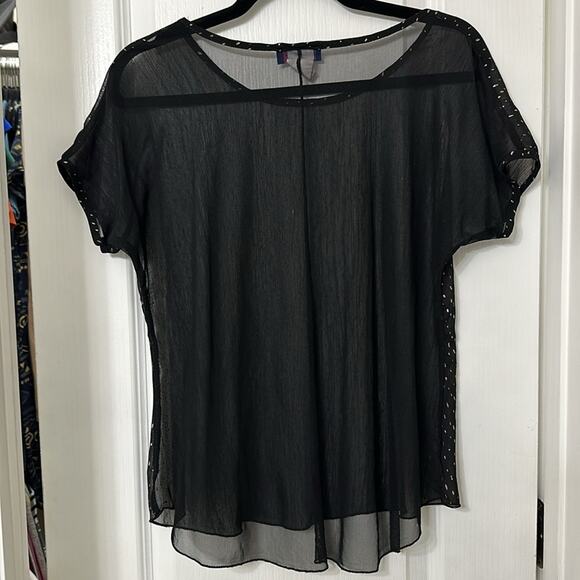 Forever love sheer top size L - Picture 2 of 2